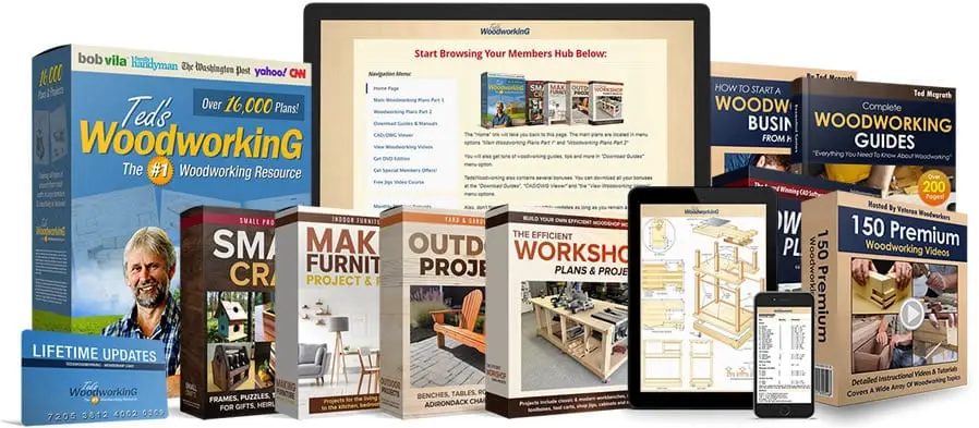 Teds Woodworking 80 % Discount Now